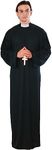 Rubie's Men's Priest Costume, Black, One Size