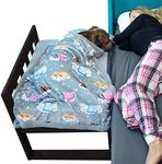 Sleepy Hippo Frame ONLY Bedside Pet Bed Pet Cosleeper, Dog Bed Extension Attached to Human Bed, Platform Dog Bed, Raised Dog Bed Co Sleeper, Tall Dog Bed, Wooden Dog Bed, Dog Bassinet (Low Profile)