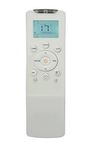 MIRACLES IN HAND® AC Remote Compatible with Carrier AC Remote Model:RG56CMI-W1 (Please Match The Image with Your Old Remote) (White)