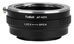 Fotodiox Lens Mount Adapter Sony Alpha A-Mount DSLR (Minolta AF A-Type) Lens for Sony Alpha NEX E-Mount Camera for Sony Alpha NEX-7 NEX-5N NEX-5 NEX-C3 NEX-3