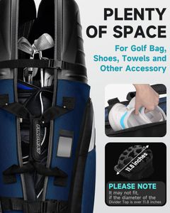 Findway Golf Travel Bag – Blue, Durable Protective Case