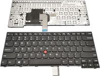 WeFly Laptop Keyboard Compatible for Lenovo Thinkpad E450 E450C E455 E460 E465 W450 04X6101 04X6181 MP-13U53US-G62 NSK-Z40ST 9Z.NBJST.001 PK13 0TR3A0 0 SN20E66181 V147720AS1 559257N SN20E66141 04X6141