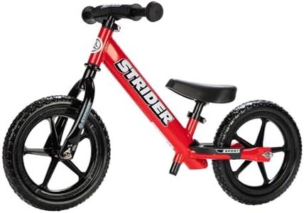 Strider - 12 Sport Kids Balance Bike (18 Months - 5 years) in Red