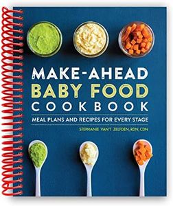 Make-Ahead Baby Food Cookbook: Meal Plans and Recipes for Every Stage [Spiral-bound] Stephanie Van't Zelfden RDN CDN