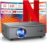 4K Projector with Netflix-Licensed&