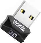Plugable USB 2.0 Wireless N 802.11n 150 Mbps Nano WiFi Network Adapter (Realtek RTL8188EUS Chipset) Plug and Play for Windows.