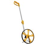 Robustt Hand Tools Measuring Wheel - 12" wheel counts upto 10,000 feet. Complete with Built in stand - Pack of 2