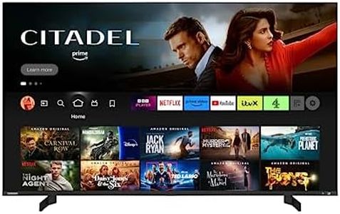 Toshiba 55QF5D53DB QLED 4K Smart Fire TV, TRU Picture Engine, Ultra HD, HDR10, Freeview, Disney+, Prime, Netflix, Dolby Vision & Atmos, Sound by Onkyo, Alexa, HDMI 2.1, Bluetooth, Airplay