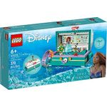 LEGO Disney Princess Ariel's Treasure Chest 43229 Toy Building Set, Great Birthday Gift for 6 Year Olds