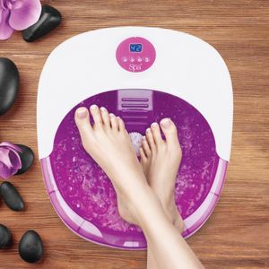 Sensio Foot Spa Massager – Heated Bubble Bath with Massage Rollers