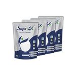 Sugarlif LOW GI Diet Sugar- Orignal Product of Dr. C K Nandagopalan - Diabetic Friendly Herbal Cane Sugar-Free From Chemicals, Artificial Sweetener Substitute Low Glycemic Index (1 Kg) - (Pack of 4)