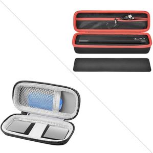 Heart Monitor Case Compatible with AliveCor Kardia Mobile ECG/for KardiaMobile 6L for Apple and Android Device - CASE ONLY (Black) Bundle with ALKOO Case Compatible with Epson Workforce ES-50/ ES-60