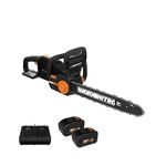 Worx Nitro 40V 16" Cordless Chainsaw Power Share PRO with Brushless Motor - WG385 (Batteries & Charger Included)