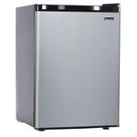 Magic Chef 2.6 Cu Ft Mini Fridge Manual Defrost E-STAR Refrigerator - Stainless look