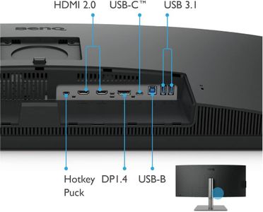 BenQ 34" Ultrawide Monitor – PD3420Q, QHD IPS Display