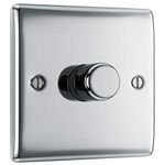 BG Electrical Single Dimmer Intelligent Light Switch, 2-Way