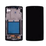 LCD Screen Original LCD Compatible with LG Google Nexus 5 D820 D821 LCD Display with Touch Screen and Frame Digitizer Assembly (Color : with Frame Black)