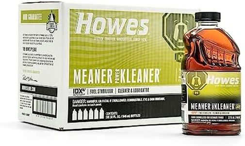 Howes Meaner Power Kleaner 32-ounce Fuel Stabilizer, Injector Cleaner, and Diesel Fuel Lubricator Casepack (Six 32oz Bottles)