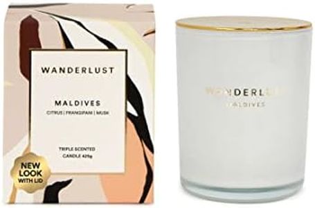 salt&pepper Wanderlust Candle with Lid 425g - Maldives - Candles House Warming Gifts