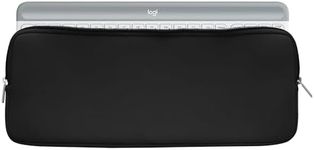 kwmobile Neoprene Case Compatible with Logitech MK470 - Case for Keyboard Soft Travel Sleeve - Black