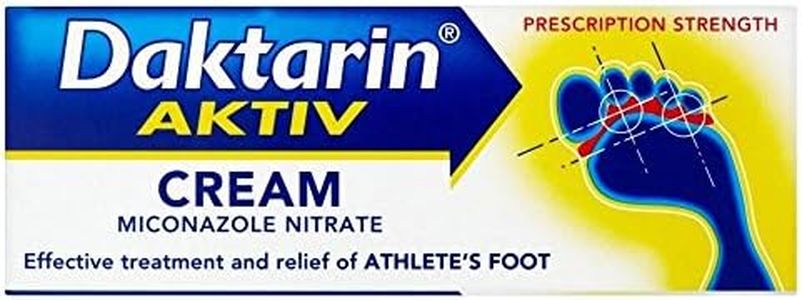 Daktarin Aktiv Athlete's Foot Cream (15g) - Pack of 2