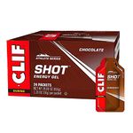 Clif Shot Gel Chocolate, 24-1.2 Oz Packets, 28.8 Oz.