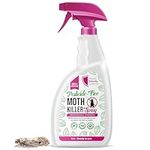 Moth Killer Spray 1 Litre Repellent Protects Carpets, Clothes & Wardrobes From Moth Infestations | Non Staining & Low Odour | Kills on Contact | Effective & Easy to Use | Plant Based Formula