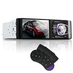 PolarLander 4.1 Inch HD TFT Screen Car Radio Stereo Bluetooth 1 din Size Support Rear View Camera TF USB AUX in MP4 MP5 Player