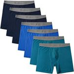 INNERSY Men's Boxer Briefs Cotton S