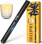 Stocking Fillers Women Candle lighter: USB C Electric Lighter Long Reach Rechargeable Plasma Arc Lighter, Xmas Secret Santa Gifts for Her Mum Ladies Gifts for Women