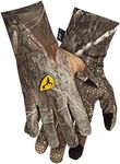 SCENTBLOCKER Shield Series S3 Touch Text Gloves, Hunting Gloves for Men (RT Edge, Small)