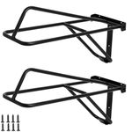 Saddle Rack Wall Mount - 2 Sets Collapsible Horse Saddle Rack for Western Saddles Horses Blanket Stall, Installing Screws Included