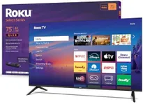Roku Smart TV 2026 – 75-Inch Select