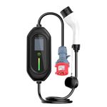 evbokai 22kw Electric Car Charger 3 phase GBT Charging EV Charging Station Wallbox EVSE Charger 32A Display screen