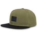 Johnny Urban Cap Men and Women Snapback Green Black - Dean - Stylish Baseball Cap Adjustable & with Logo Badge - One Size Unisex - Comfortable Trucker Hat