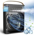 FANDAMEI PoRtAbEl NaIl DrIlL mInI CoOlEr fOr rOoM CoOlInG 3 wInD SpEeDs aNd 3 sPrAy mOdEs fOr oFfIcE,HoMe,dOrM, mInI FaN ArTiC CoOlEr wItH 7 CoLoRs lEd lIgHt,aC PoRtAbLe aNd fIlEs (Multicolour)