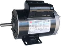 New 3 HP Compressor Duty Electric Motor, 3450 RPM, 56 Frame, 5/8" Shaft Diameter, 230 Volt