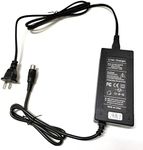 [Verified Fit] 36V Battery Charger RCA Plug(Pls Check!) for NAKTO 36V Electric Bike(NOT for Ranger/Skylark/48V!!) Fit Camel Fashion Elegance Pony Mini Cruiser eBike and Glion Dolly Electric Scooter