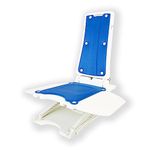 Bridge Bath Lift - Battery Powered Remote Controlled Electric Bath Lift - Elderly Bath Assist - 45° Angle Recline - 314 lbs. Capacity