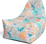 Jaxx Juniper Outdoor Bean Bag Patio Chair, Tahitian Turquoise