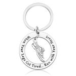 Running Gifts Marathon Runner Gifts Running Keyring Fitness Gift Athlete Gift Sports Lover Gifts Running Lovers Gifts for Coach Christmas Birthday Gifts for Running Gym Sport Runner Marathon Lover