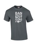 Second Amendment T-Shirt Ban Idiots Not s 2nd Rifle Weapon Concealed Carry Funny Humorous We The People, Charcoal, Large