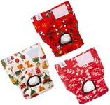 uteBone 3 Pack Christmas Diapers fo