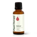Plant Therapy Vetiver Essential Oil | 100% Pure, Undiluted, Natural Aromatherapy, Therapeutic Grade | 30 milliliter (1 ounce)