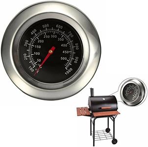 Xrten 1 pezzi Barbecue Forno Termometro ,Grill a Gas Modelli Acciaio Inossidabile Termometro