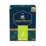 HINDUSVEDA TEA Tulsi Green Tea 25 Pcs | Real Ingredients (Tulsi + Green Tea) For Immune Health, Lowering Cholesterol And High Blood Pressure | Loaded With Antioxidant Adaptogen | No Artificial Flavouring