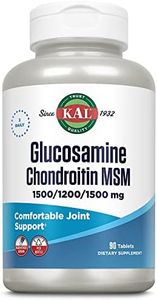 Kal Complemento Alimenticio con Glucosamine Chondroitin MSM - 90 Tabletas