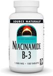 Source Naturals Niacinamide B-3, 100 Tabs 1500 mg