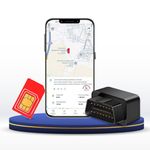 Pictor Telematics OBD GPS Tracker PS25 | Plug & Play Car Tracking Device | Real-Time Location | Geofence, Overspeed & Ignition Alerts | Free SIM | 1-Year Warranty | Hidden OBD Tracker