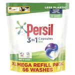 Persil 3 in 1 Bio Laundry Washing Capsules brilliant stain removal XL mega refill pack 1. 782 kg (66 washes)